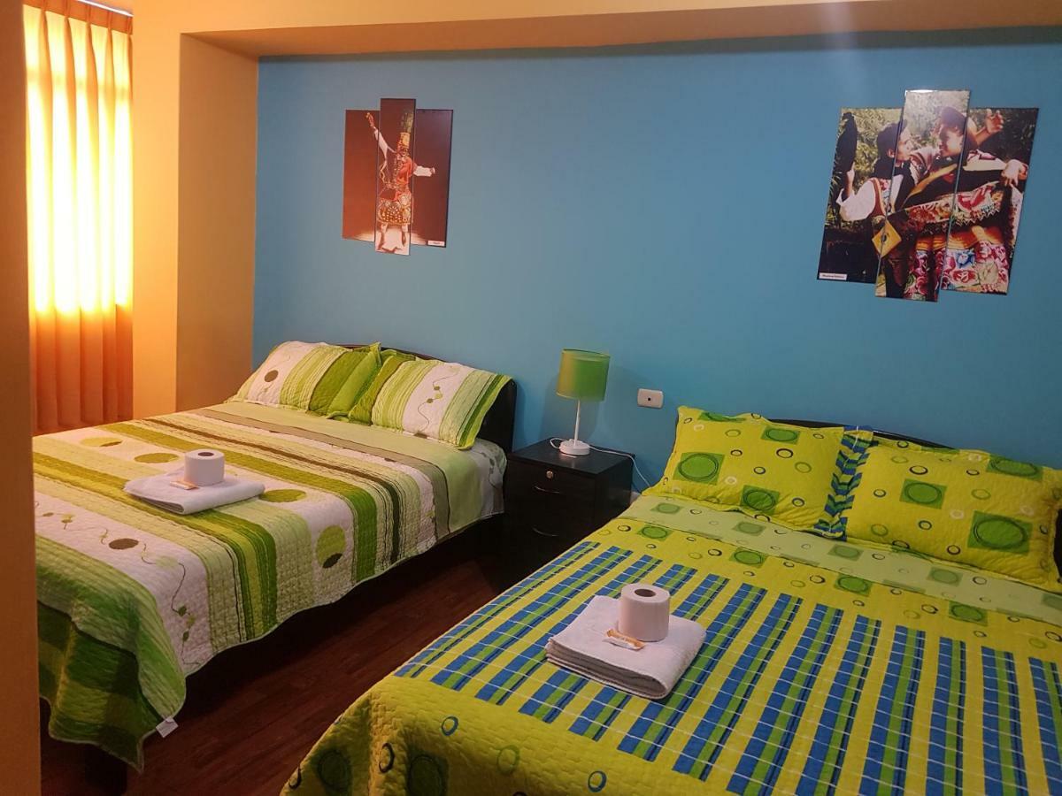 Hostal Los Pinos Huancayo Exteriör bild